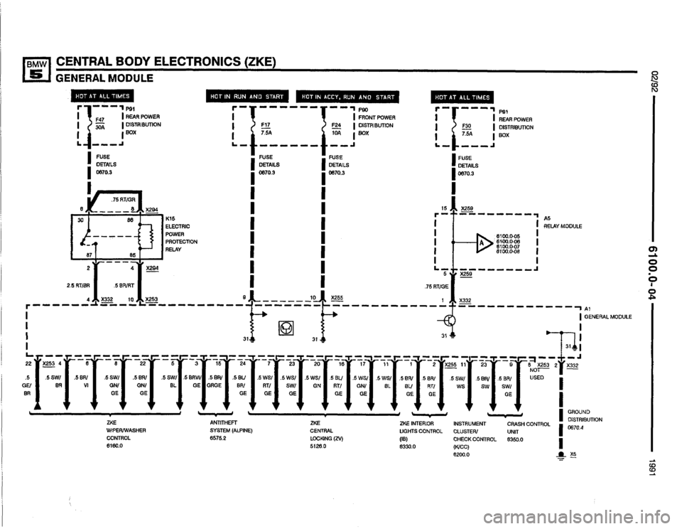 BMW 535i 1991 E34 Electrical Troubleshooting Manual BMW 535i 1991 E34 Electrical Troubleshooting Manual
