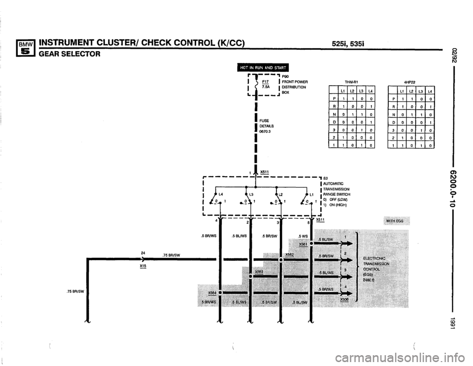 BMW 535i 1991 E34 Electrical Troubleshooting Manual BMW 535i 1991 E34 Electrical Troubleshooting Manual