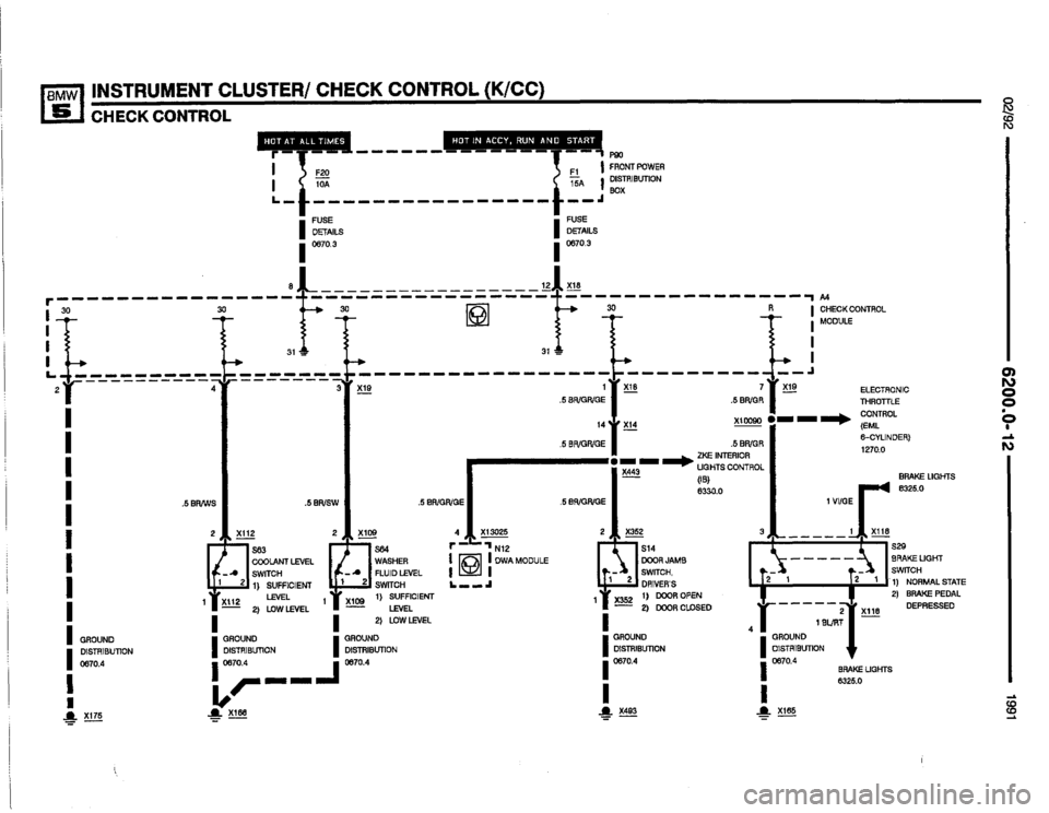 BMW 535i 1991 E34 Electrical Troubleshooting Manual BMW 535i 1991 E34 Electrical Troubleshooting Manual