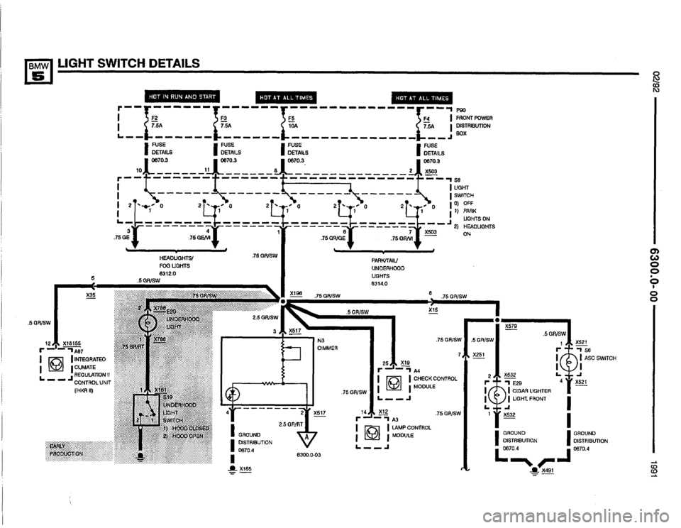 BMW 535i 1991 E34 Electrical Troubleshooting Manual BMW 535i 1991 E34 Electrical Troubleshooting Manual