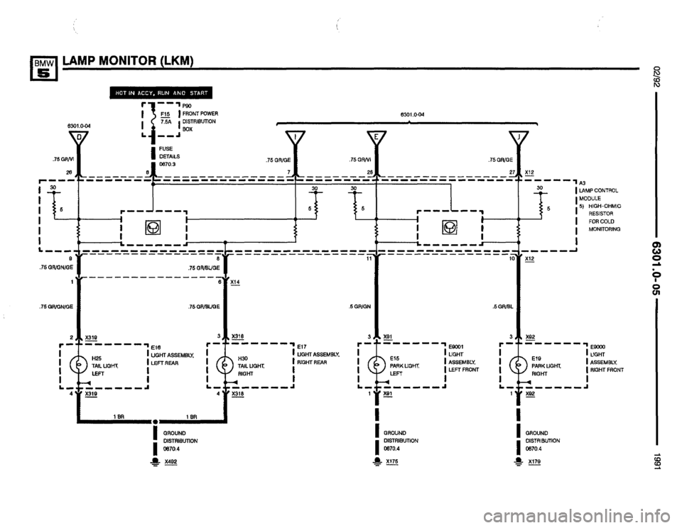 BMW 535i 1991 E34 Electrical Troubleshooting Manual BMW 535i 1991 E34 Electrical Troubleshooting Manual