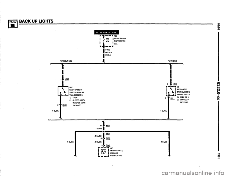 BMW 535i 1991 E34 Electrical Troubleshooting Manual BMW 535i 1991 E34 Electrical Troubleshooting Manual