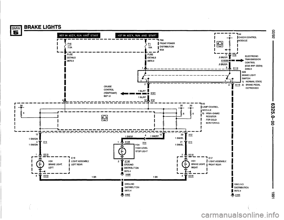 BMW 535i 1991 E34 Electrical Troubleshooting Manual BMW 535i 1991 E34 Electrical Troubleshooting Manual