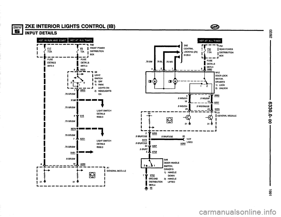 BMW 535i 1991 E34 Electrical Troubleshooting Manual BMW 535i 1991 E34 Electrical Troubleshooting Manual