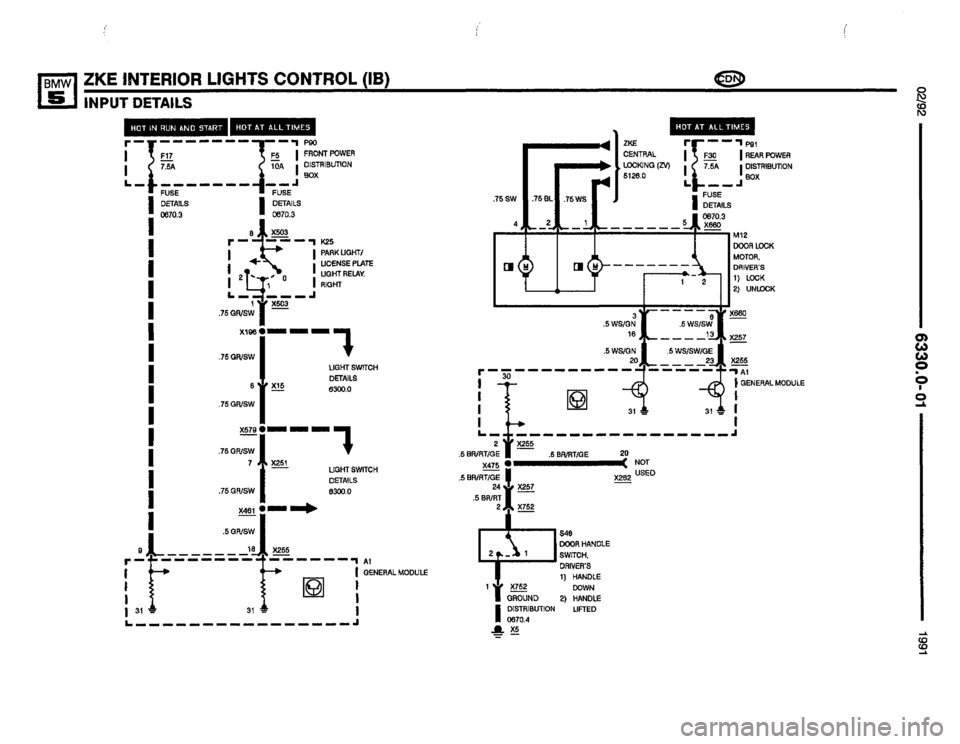 BMW 535i 1991 E34 Electrical Troubleshooting Manual BMW 535i 1991 E34 Electrical Troubleshooting Manual