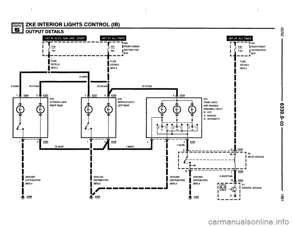 BMW 535i 1991 E34 Electrical Troubleshooting Manual BMW 535i 1991 E34 Electrical Troubleshooting Manual