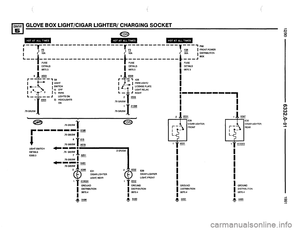 BMW 535i 1991 E34 Electrical Troubleshooting Manual BMW 535i 1991 E34 Electrical Troubleshooting Manual