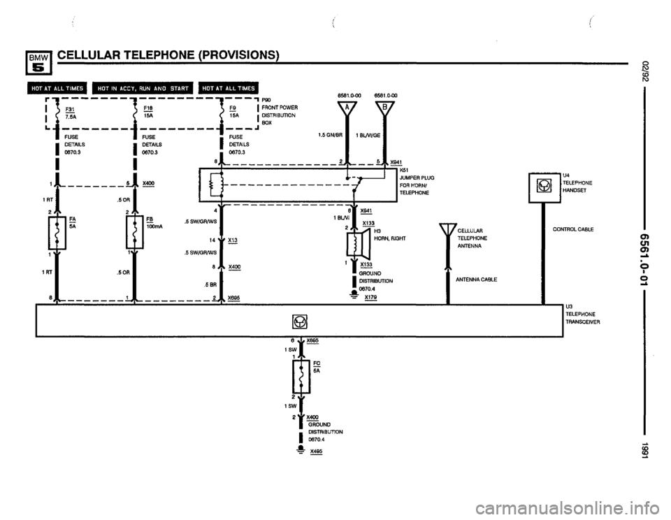 BMW 535i 1991 E34 Electrical Troubleshooting Manual BMW 535i 1991 E34 Electrical Troubleshooting Manual