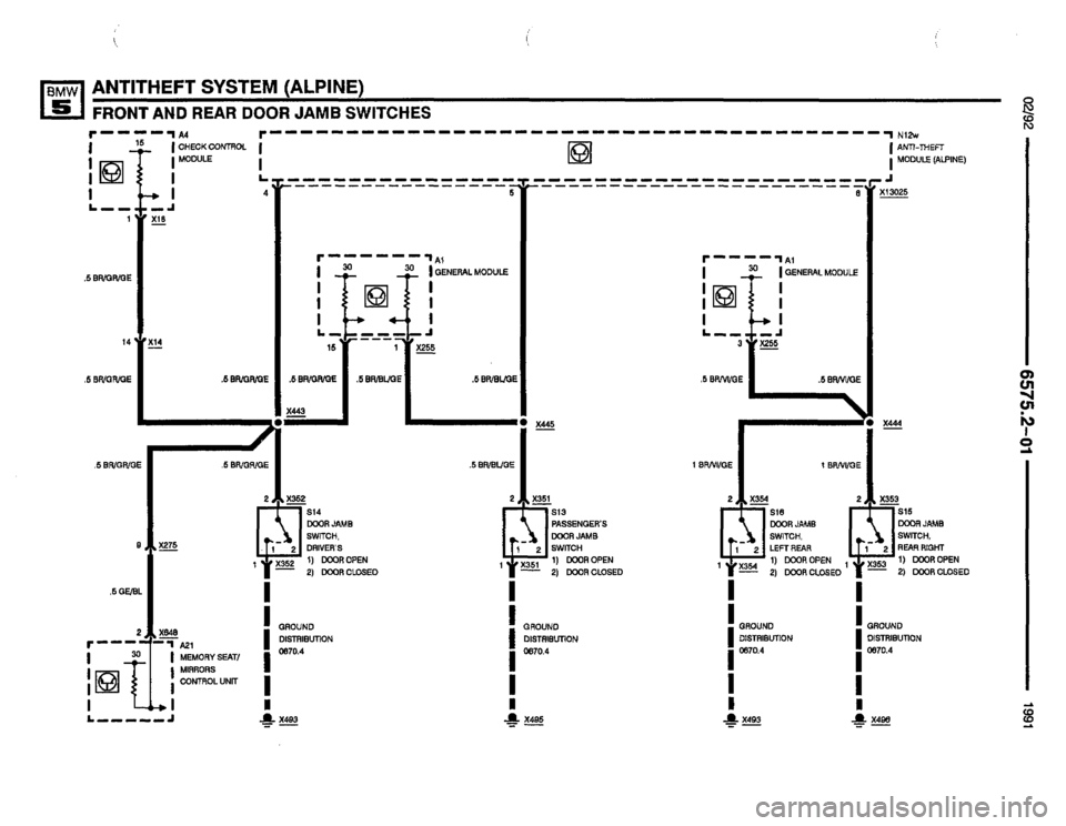 BMW 535i 1991 E34 Electrical Troubleshooting Manual BMW 535i 1991 E34 Electrical Troubleshooting Manual