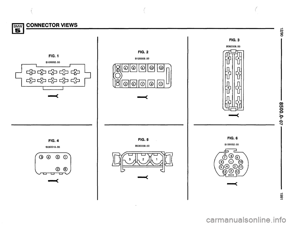 BMW 525i 1991 E34 Electrical Troubleshooting Manual 