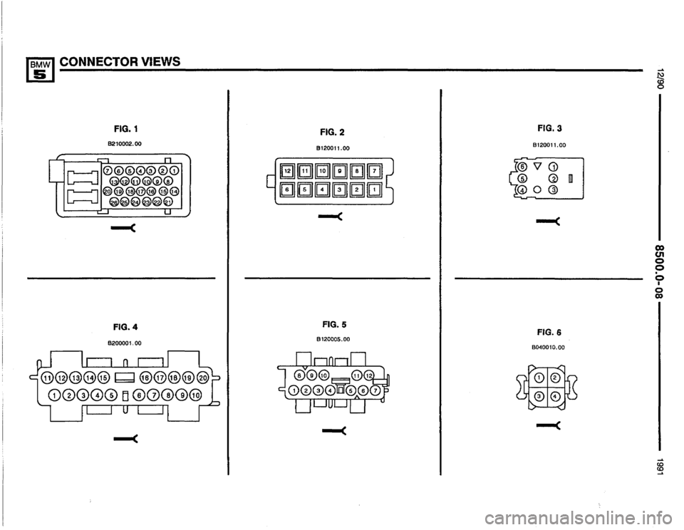 BMW 525i 1991 E34 Electrical Troubleshooting Manual 