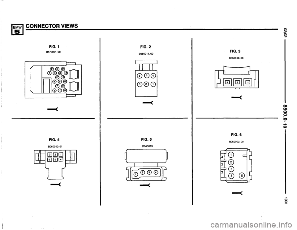 BMW 525i 1991 E34 Electrical Troubleshooting Manual 