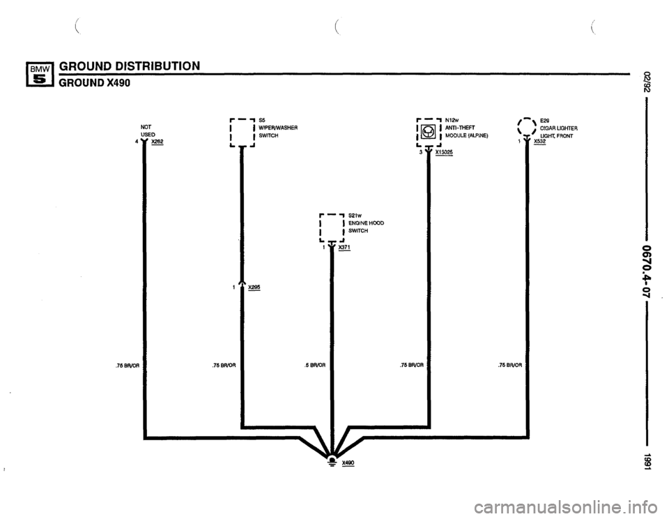 BMW M5 1991 E34 Electrical Troubleshooting Manual BMW M5 1991 E34 Electrical Troubleshooting Manual