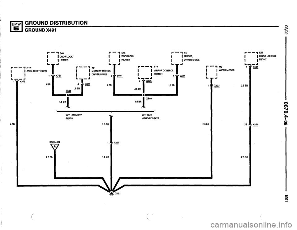 BMW M5 1991 E34 Electrical Troubleshooting Manual BMW M5 1991 E34 Electrical Troubleshooting Manual