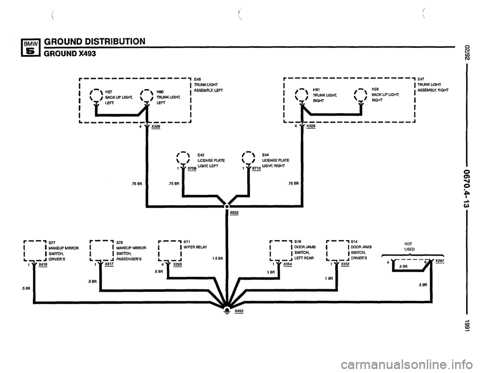 BMW M5 1991 E34 Electrical Troubleshooting Manual BMW M5 1991 E34 Electrical Troubleshooting Manual