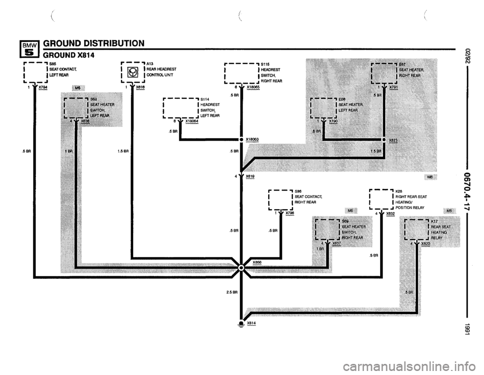 BMW M5 1991 E34 Electrical Troubleshooting Manual BMW M5 1991 E34 Electrical Troubleshooting Manual