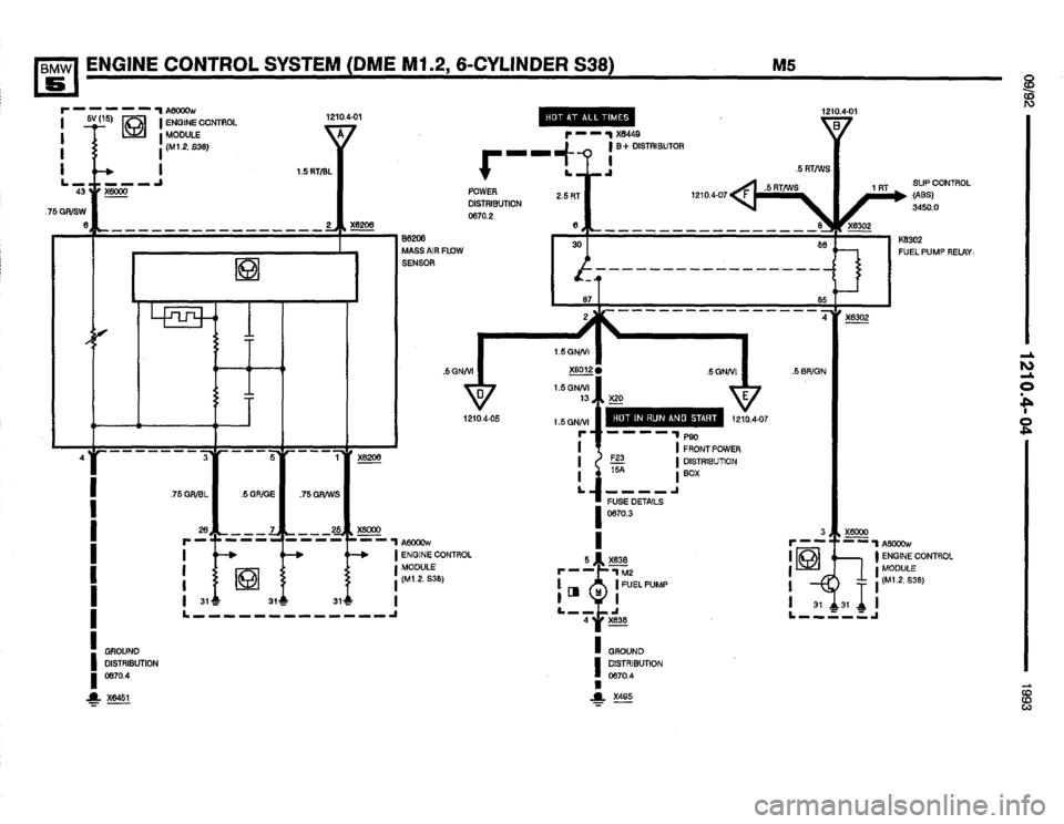 BMW 525it 1993 E34 Electrical Troubleshooting Manual BMW 525it 1993 E34 Electrical Troubleshooting Manual