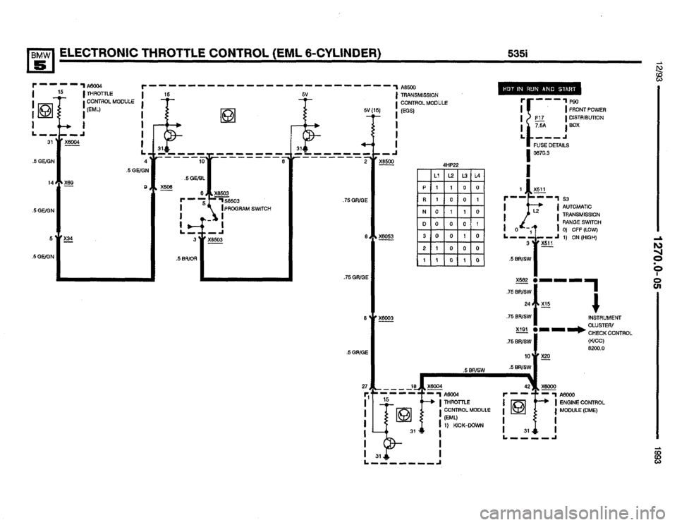 BMW 525i 1993 E34 Electrical Troubleshooting Manual BMW 525i 1993 E34 Electrical Troubleshooting Manual