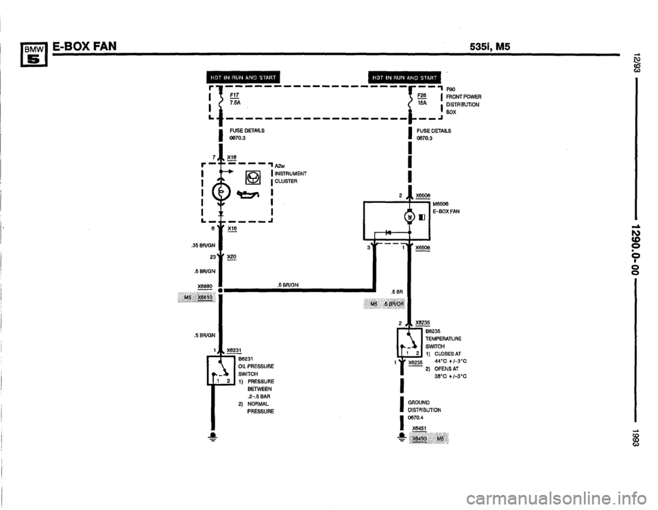 BMW 525it 1993 E34 Electrical Troubleshooting Manual BMW 525it 1993 E34 Electrical Troubleshooting Manual