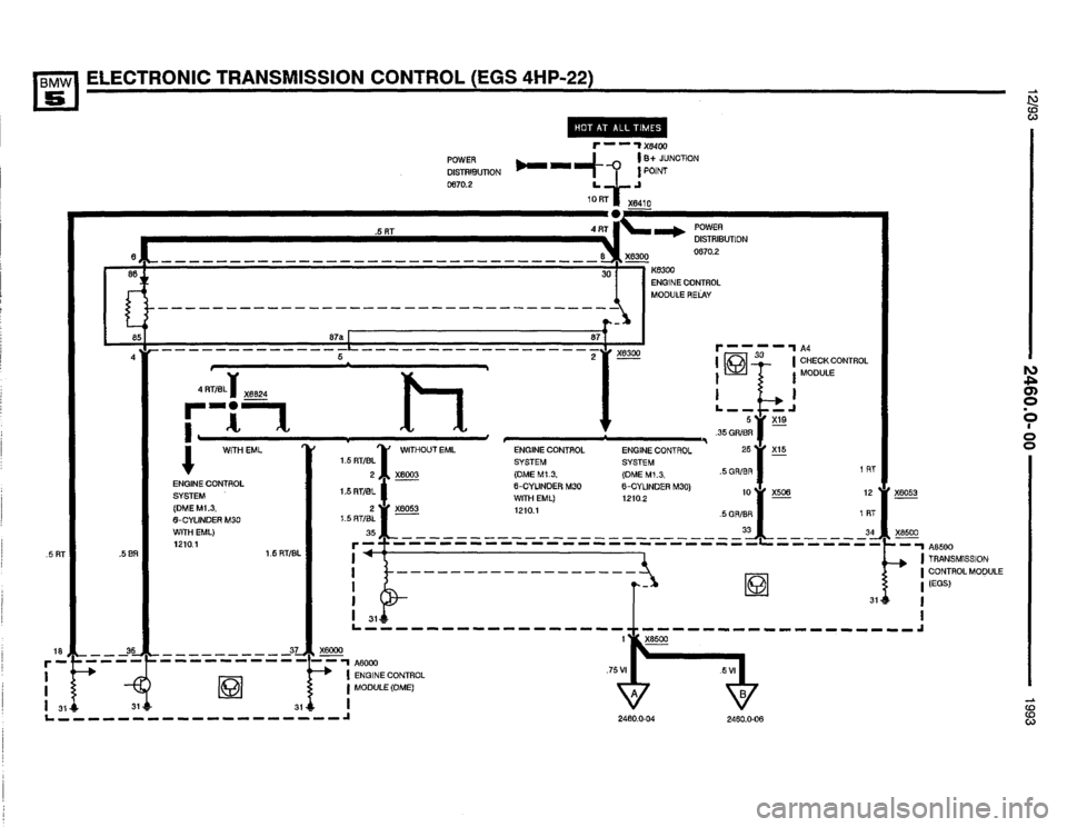 BMW 525it 1993 E34 Electrical Troubleshooting Manual BMW 525it 1993 E34 Electrical Troubleshooting Manual