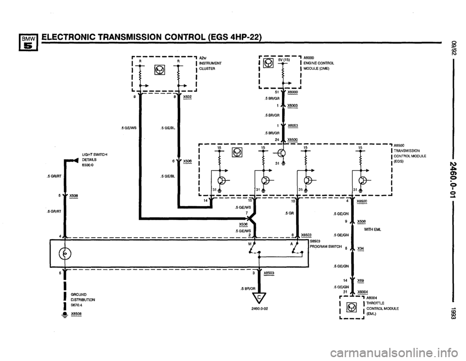 BMW 525it 1993 E34 Electrical Troubleshooting Manual BMW 525it 1993 E34 Electrical Troubleshooting Manual