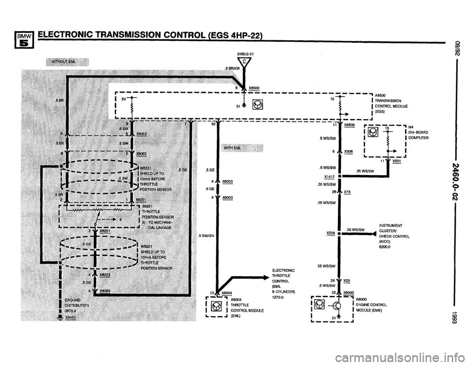 BMW 525it 1993 E34 Electrical Troubleshooting Manual BMW 525it 1993 E34 Electrical Troubleshooting Manual