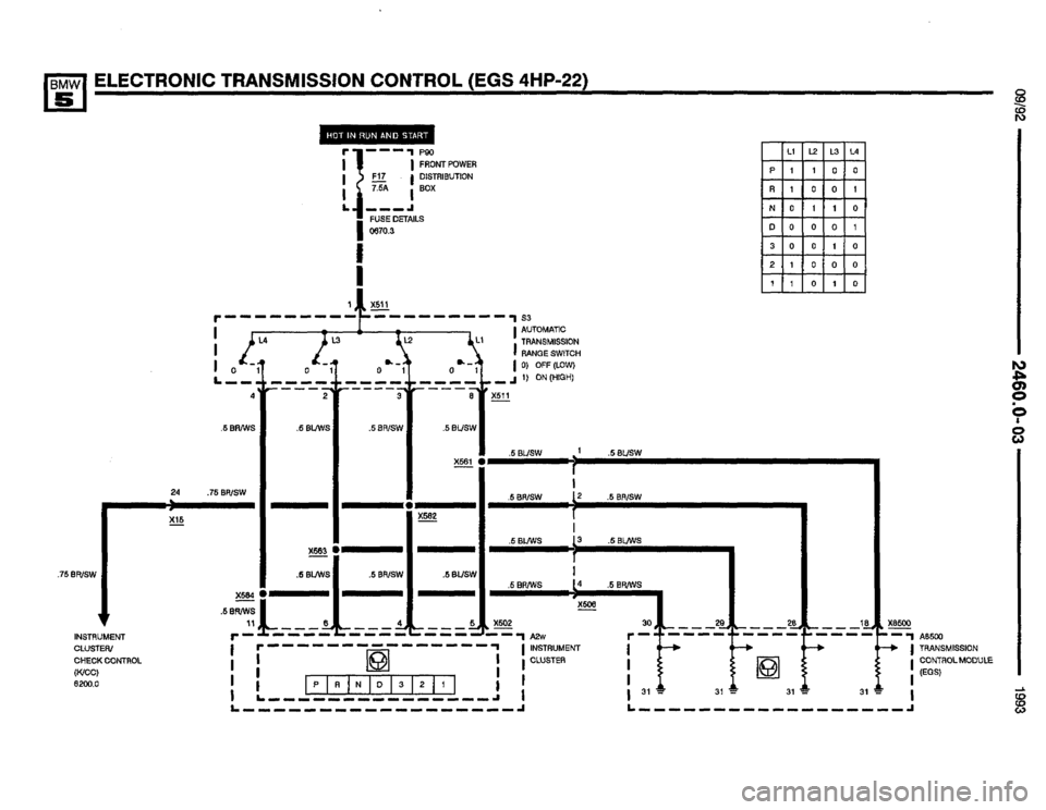 BMW 525it 1993 E34 Electrical Troubleshooting Manual BMW 525it 1993 E34 Electrical Troubleshooting Manual