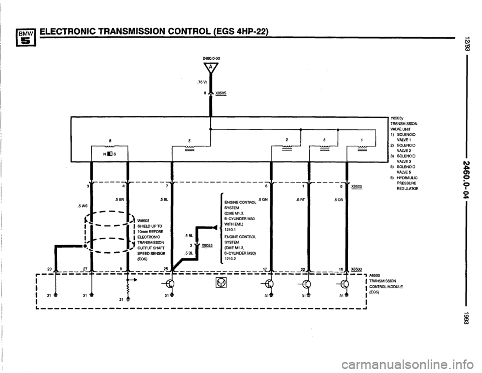 BMW 525it 1993 E34 Electrical Troubleshooting Manual BMW 525it 1993 E34 Electrical Troubleshooting Manual