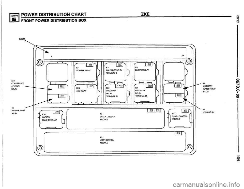 BMW 535i 1993 E34 Electrical Troubleshooting Manual 