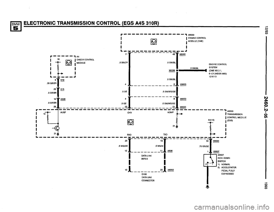 BMW 525it 1993 E34 Electrical Troubleshooting Manual BMW 525it 1993 E34 Electrical Troubleshooting Manual