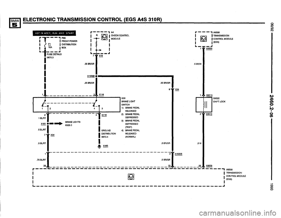 BMW 525it 1993 E34 Electrical Troubleshooting Manual BMW 525it 1993 E34 Electrical Troubleshooting Manual