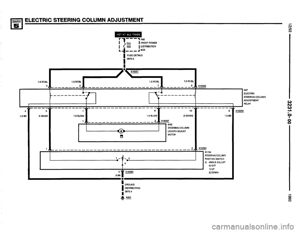 BMW 525it 1993 E34 Electrical Troubleshooting Manual BMW 525it 1993 E34 Electrical Troubleshooting Manual