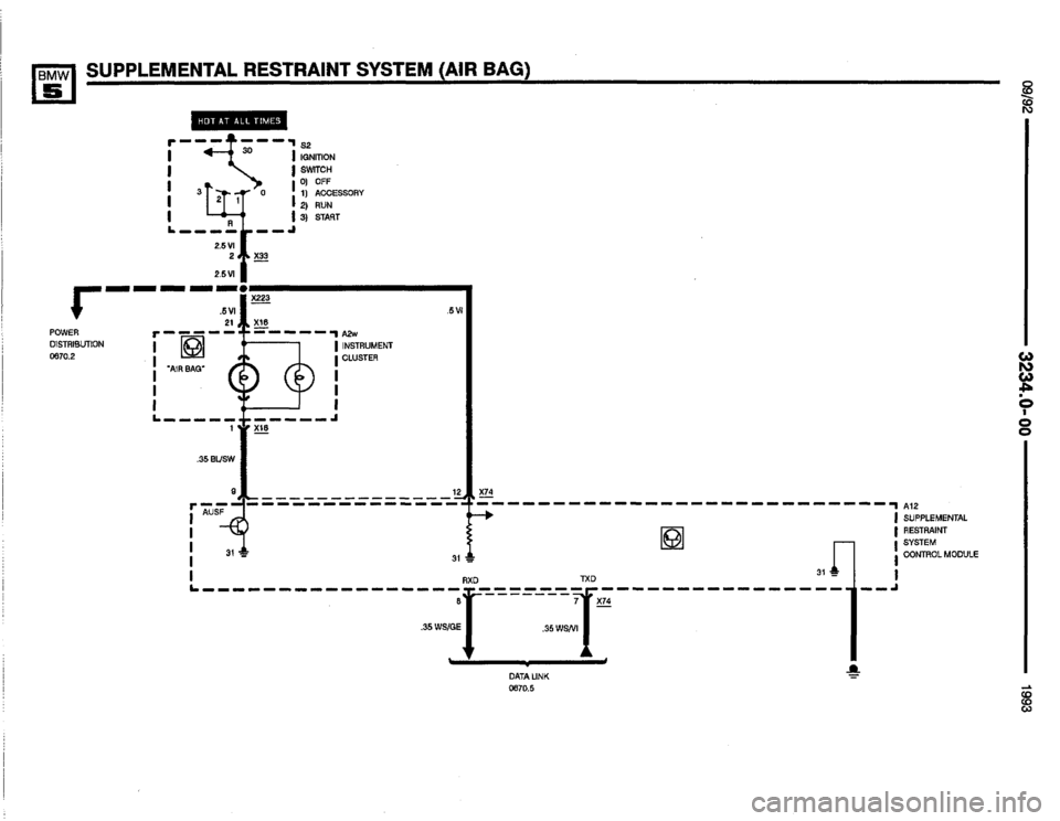 BMW 525it 1993 E34 Electrical Troubleshooting Manual BMW 525it 1993 E34 Electrical Troubleshooting Manual