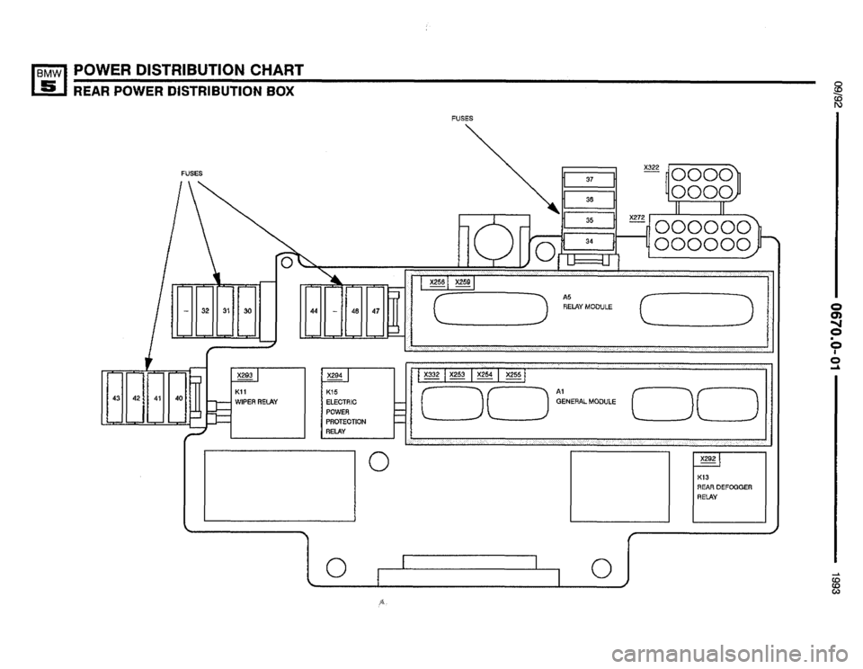 BMW M5 1993 E34 Electrical Troubleshooting Manual 