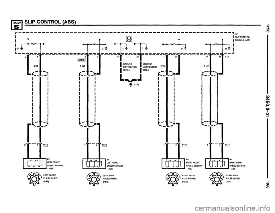BMW 525i 1993 E34 Electrical Troubleshooting Manual BMW 525i 1993 E34 Electrical Troubleshooting Manual