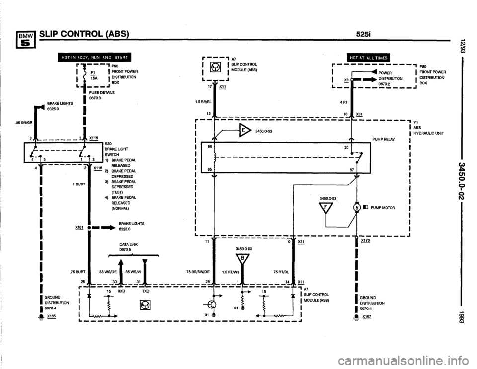 BMW 525i 1993 E34 Electrical Troubleshooting Manual BMW 525i 1993 E34 Electrical Troubleshooting Manual