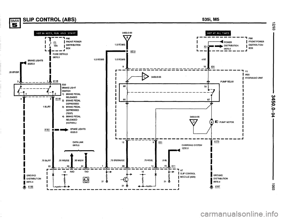BMW 525i 1993 E34 Electrical Troubleshooting Manual BMW 525i 1993 E34 Electrical Troubleshooting Manual