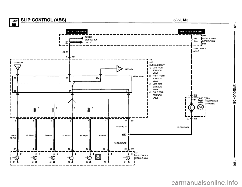 BMW 525i 1993 E34 Electrical Troubleshooting Manual BMW 525i 1993 E34 Electrical Troubleshooting Manual