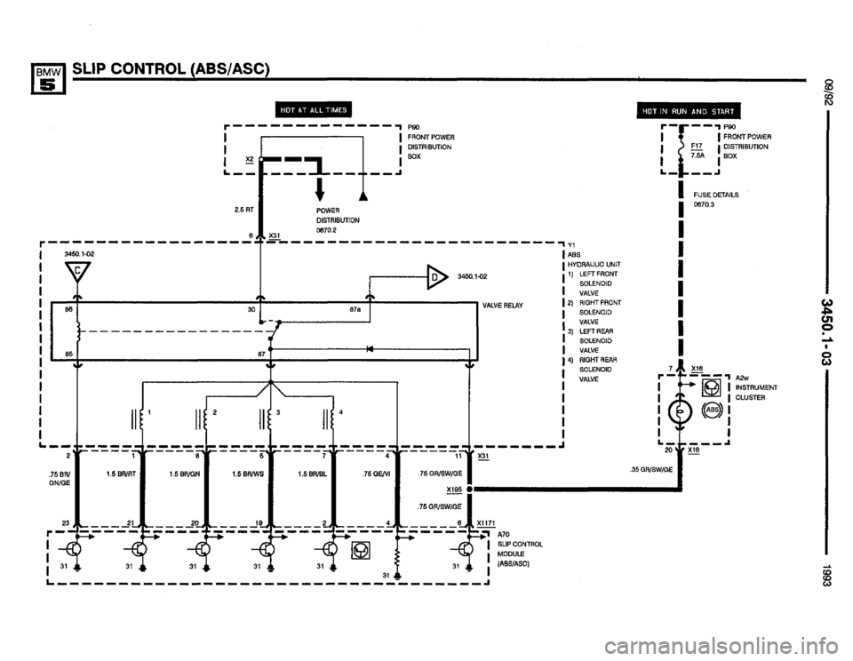 BMW 525i 1993 E34 Electrical Troubleshooting Manual BMW 525i 1993 E34 Electrical Troubleshooting Manual