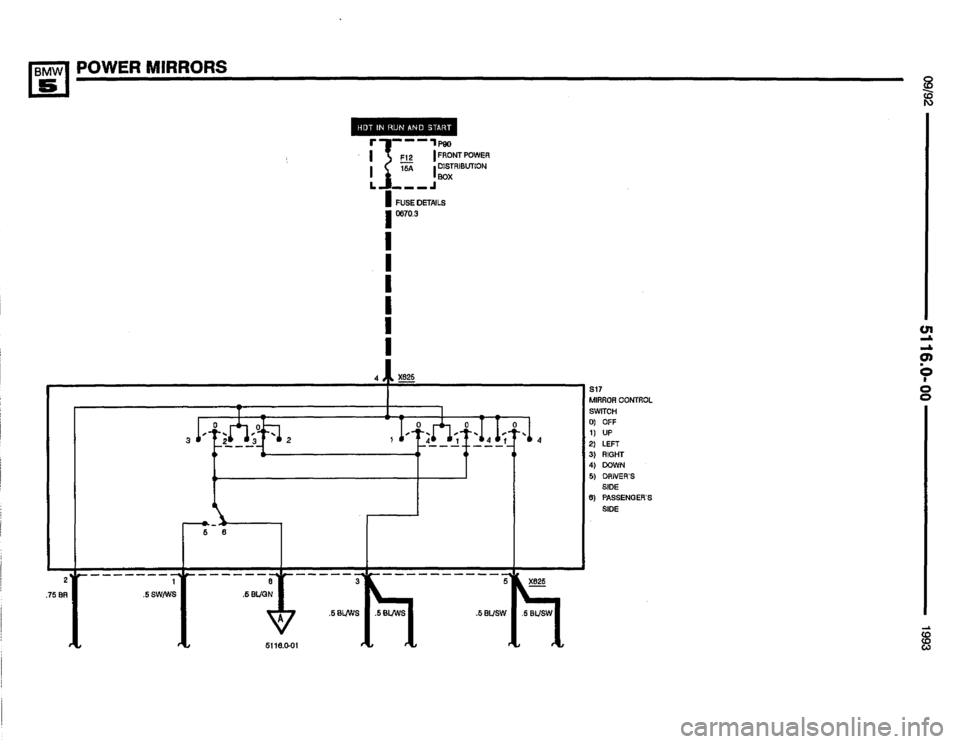 BMW 535i 1993 E34 Electrical Troubleshooting Manual 
