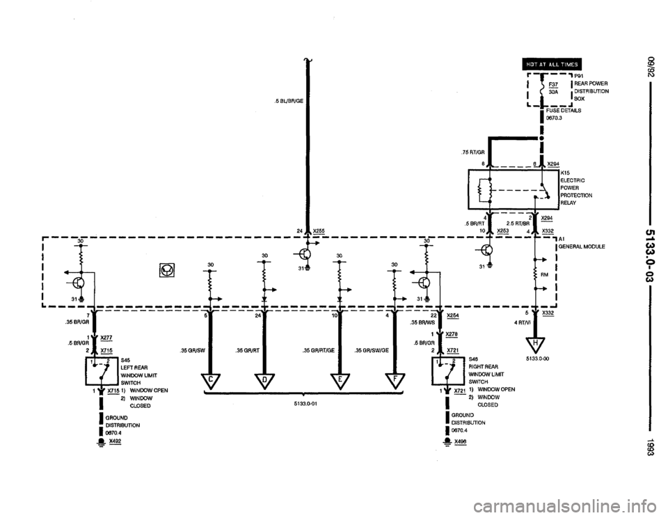 BMW 525i 1993 E34 Electrical Troubleshooting Manual 
