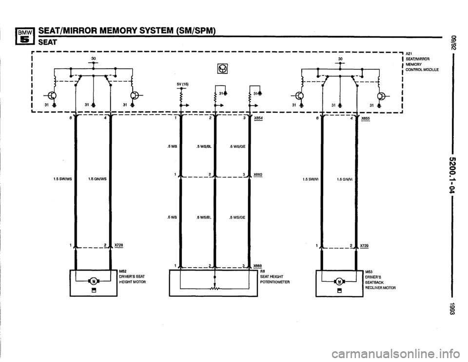 BMW 525i 1993 E34 Electrical Troubleshooting Manual BMW 525i 1993 E34 Electrical Troubleshooting Manual