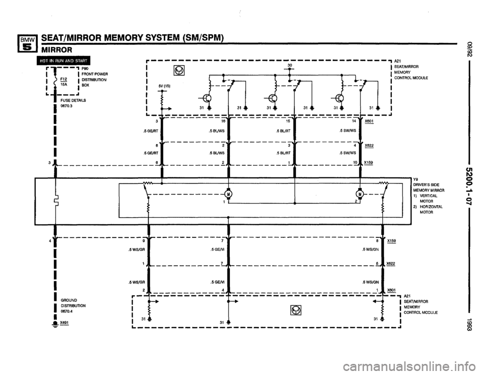 BMW 525i 1993 E34 Electrical Troubleshooting Manual BMW 525i 1993 E34 Electrical Troubleshooting Manual