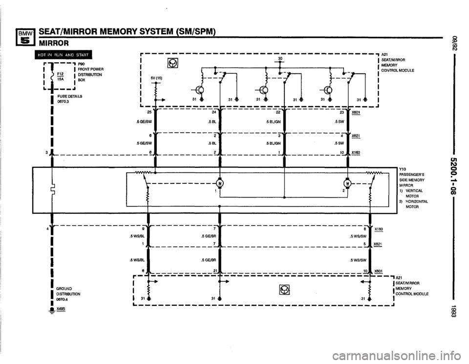 BMW 525i 1993 E34 Electrical Troubleshooting Manual BMW 525i 1993 E34 Electrical Troubleshooting Manual
