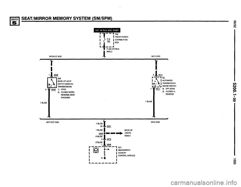 BMW 525i 1993 E34 Electrical Troubleshooting Manual BMW 525i 1993 E34 Electrical Troubleshooting Manual