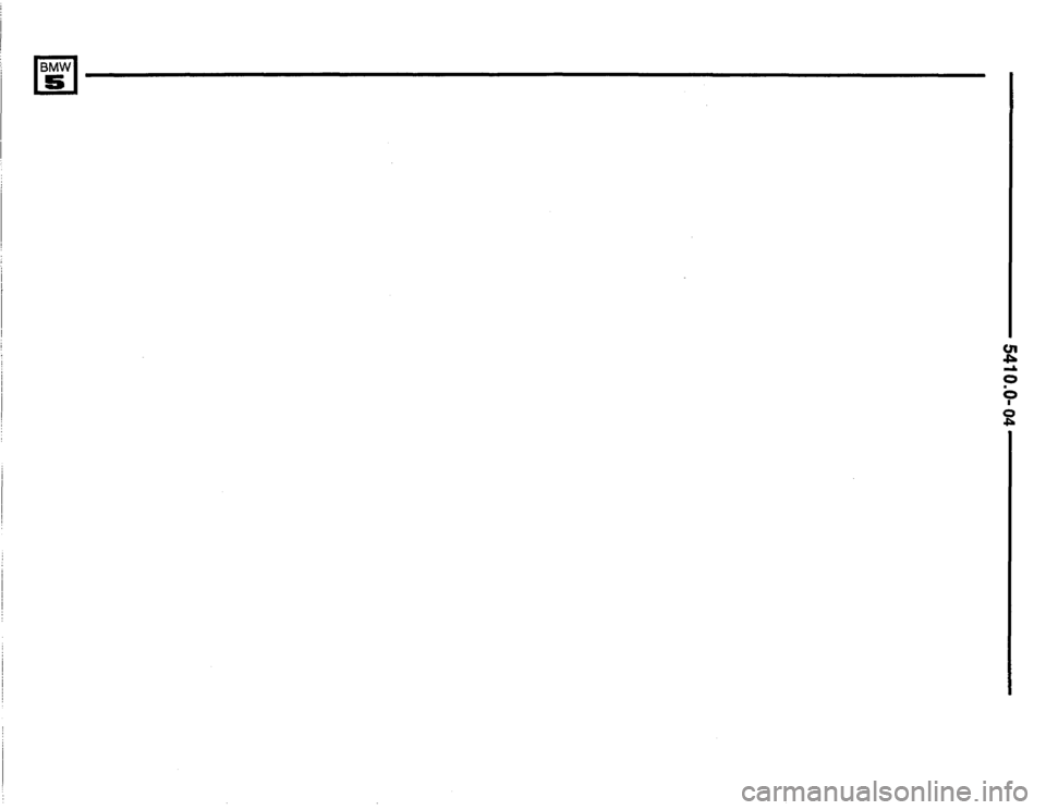 BMW 525i 1993 E34 Electrical Troubleshooting Manual 