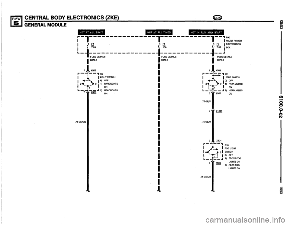 BMW 525it 1993 E34 Electrical Troubleshooting Manual BMW 525it 1993 E34 Electrical Troubleshooting Manual