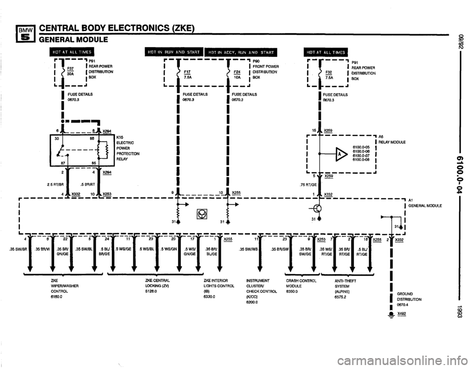BMW 525it 1993 E34 Electrical Troubleshooting Manual BMW 525it 1993 E34 Electrical Troubleshooting Manual