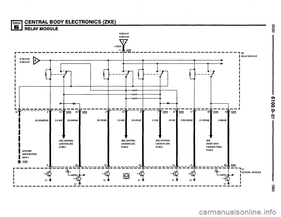 BMW 525it 1993 E34 Electrical Troubleshooting Manual BMW 525it 1993 E34 Electrical Troubleshooting Manual