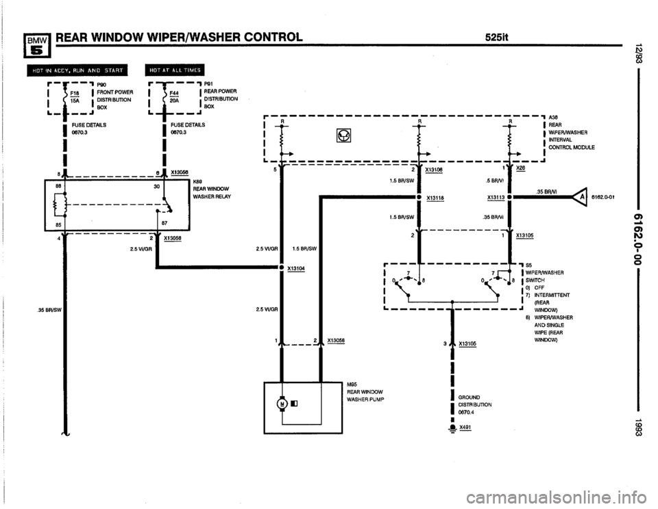 BMW 525i 1993 E34 Electrical Troubleshooting Manual BMW 525i 1993 E34 Electrical Troubleshooting Manual